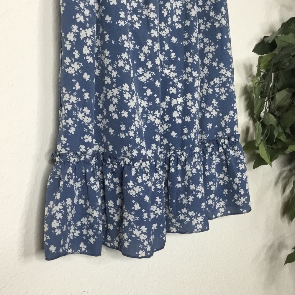 SheIn Floral Ruffle Dress - Picture 5 of 6